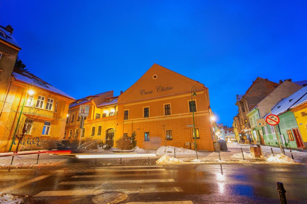 Hotel Boutique Casa Chitic -Hotel And Restaurant Str Johann Gott Nr7 Braşov Exterior foto
